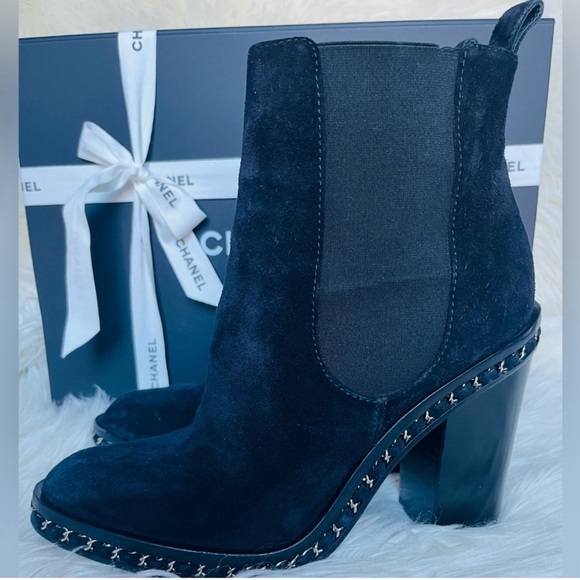 Chanel Suede Boots - Picture 6 of 9
